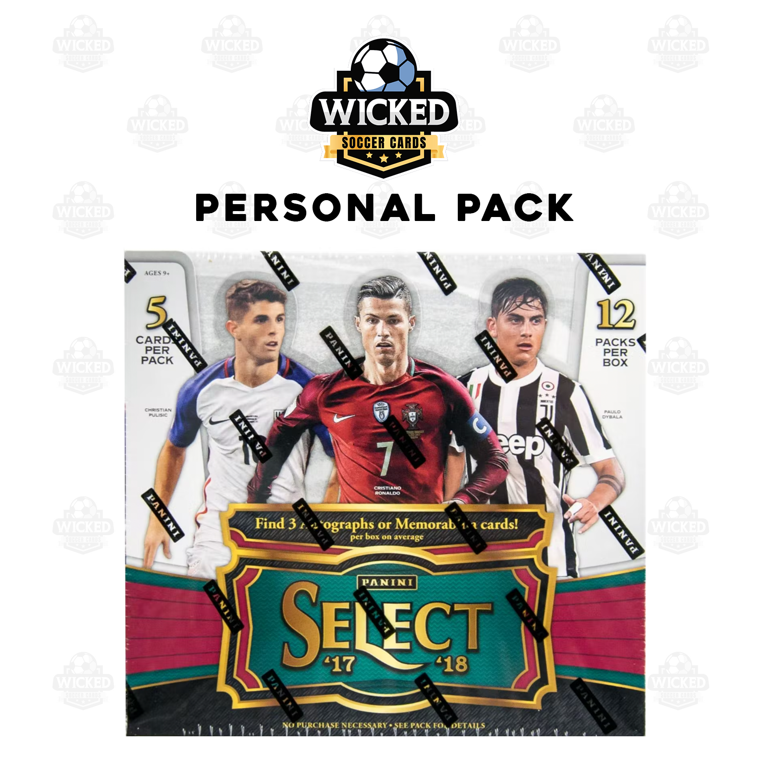 Panini Select Hobby Pack Personal Pack